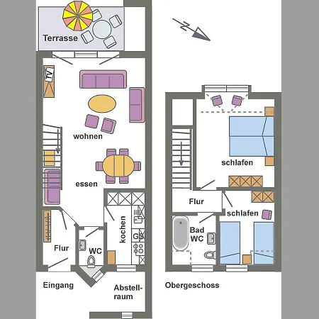 Parco vacanze Freesenbruch -reihenhaus 8a *